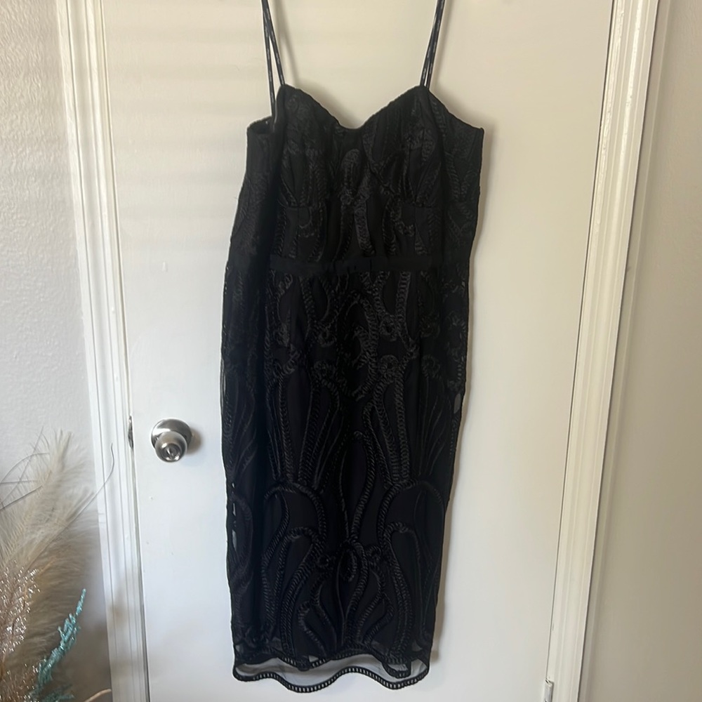 City chic Antonia dress black size XS (14)